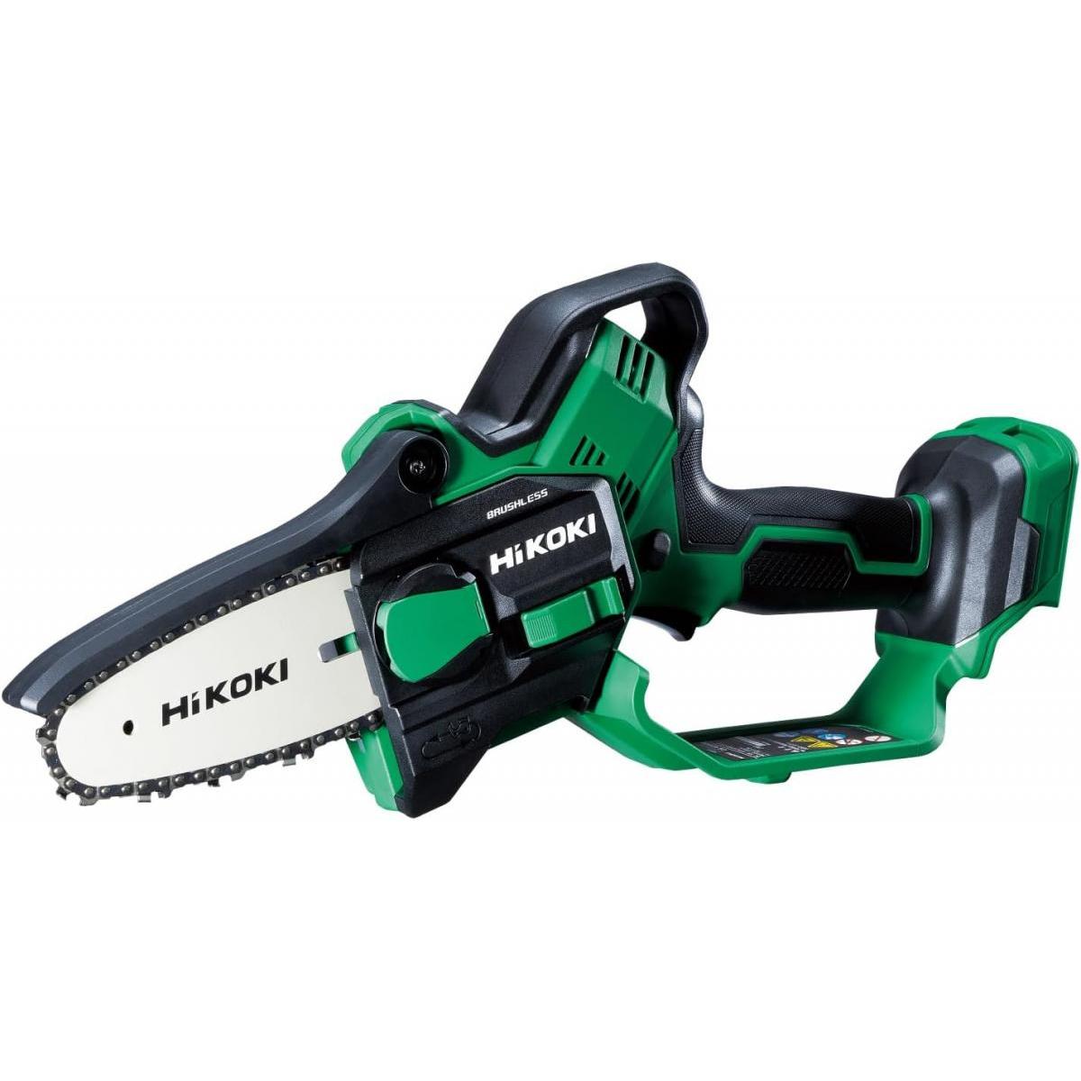 【在庫有・即納】HiKOKI 18V 充電式 ハンディ チェーンソー ミニチェンソー CS1810DD ガイドバー100mm CS1810DD(NN)|ペット用品専門店HUG