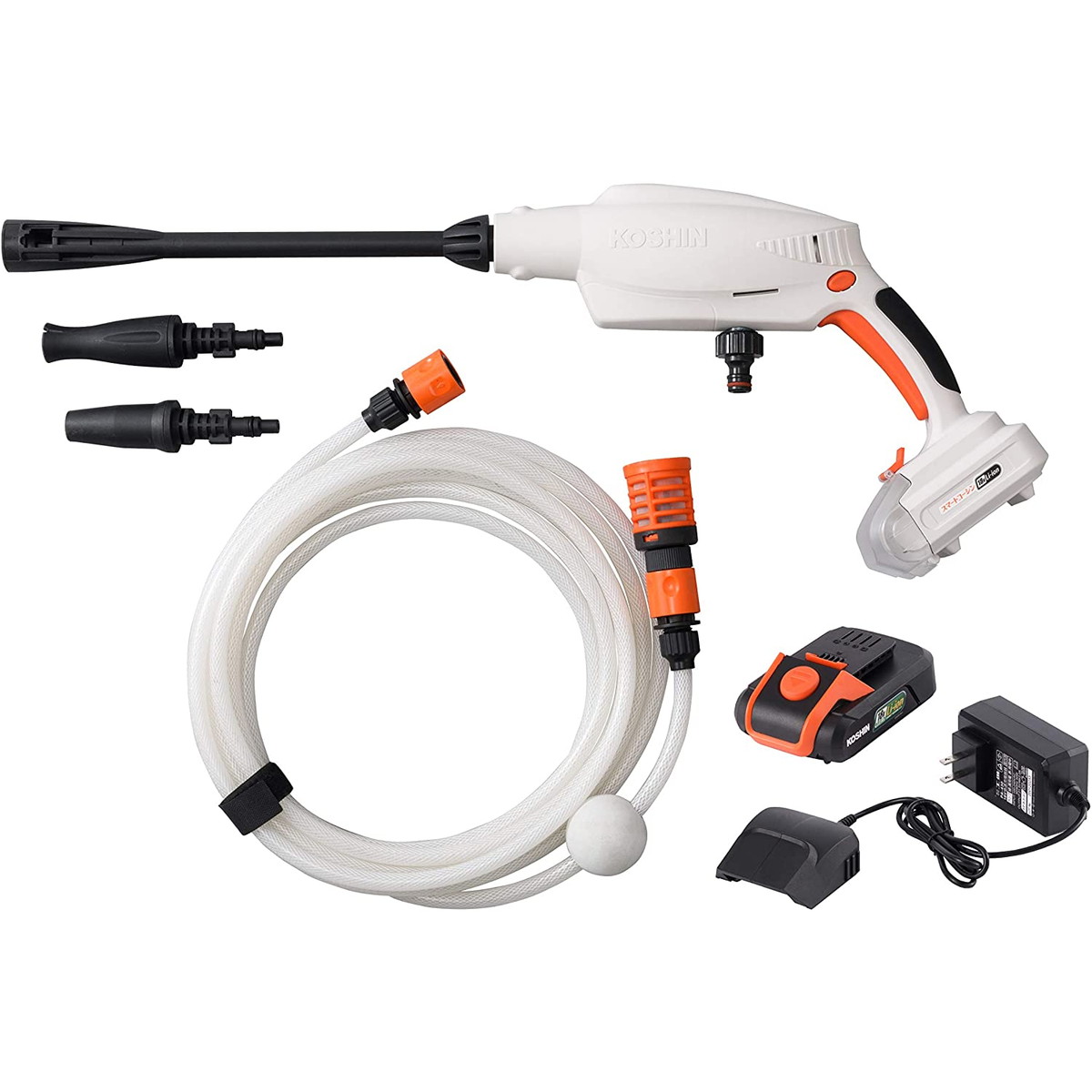 一部未使用 工進(KOSHIN) 18V コードレス 充電式 高圧洗浄機 4971770590748_1.jpg