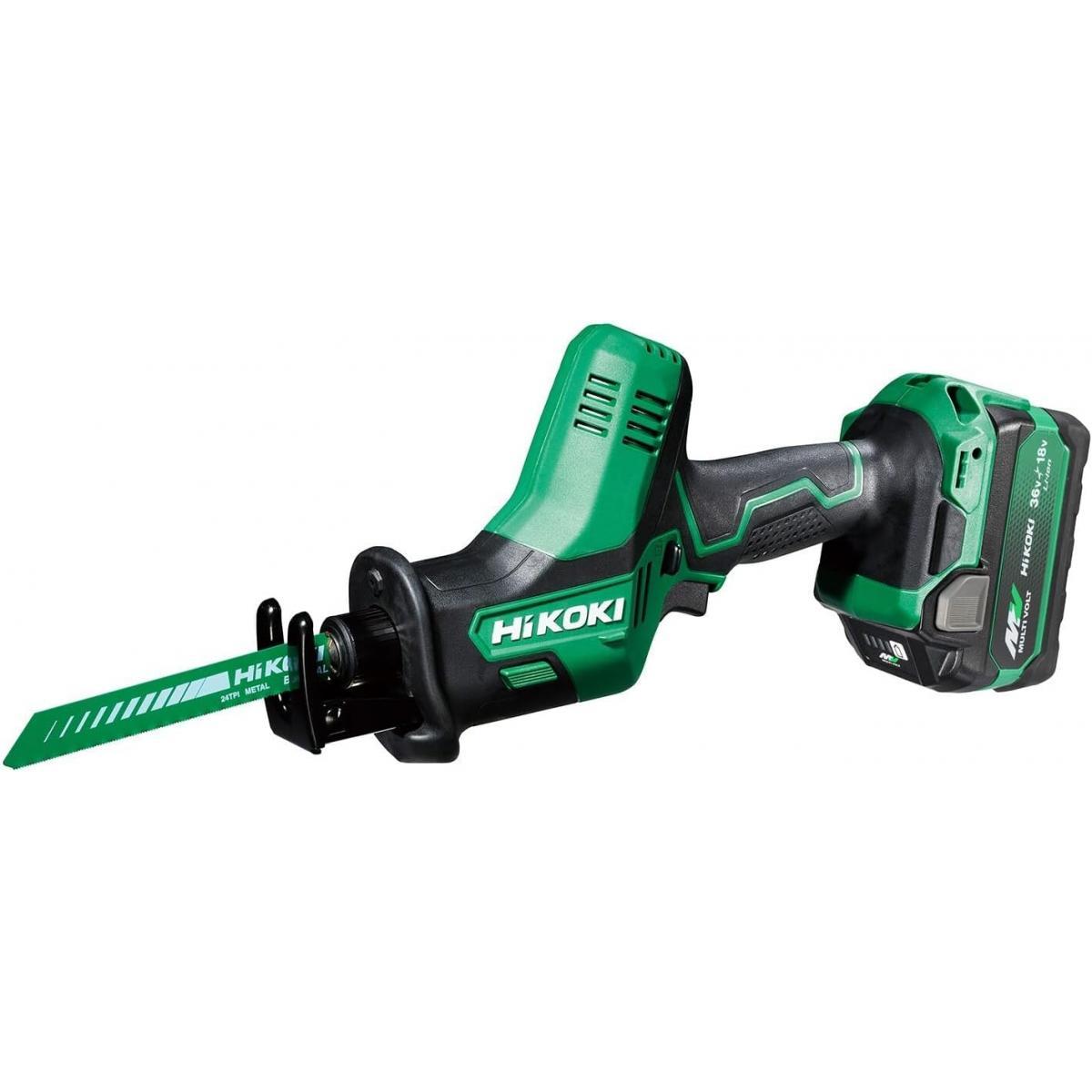 HiKOKI(ハイコーキ) 18V セーバーソー レシプロソー CR18DA バッテリー1個・充電器・ケース付き CR18DA(XPZ)｜ペット用品専門店HUG