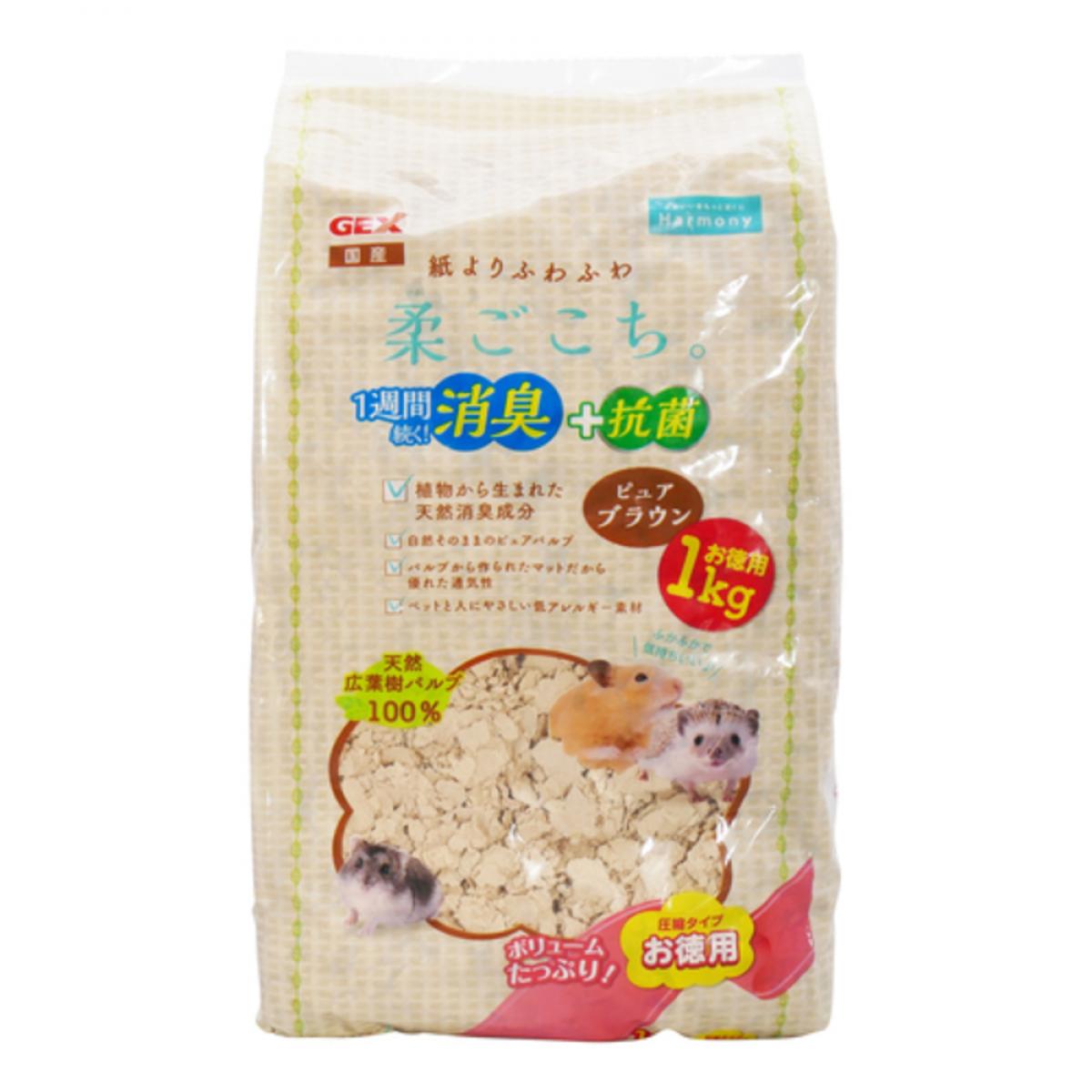 柔ごこち 広葉樹のトイレ砂 床材 ハムスター 小動物 Amazon | 柔ごこち ブラウン パルプマット 天然広葉樹パルプ100