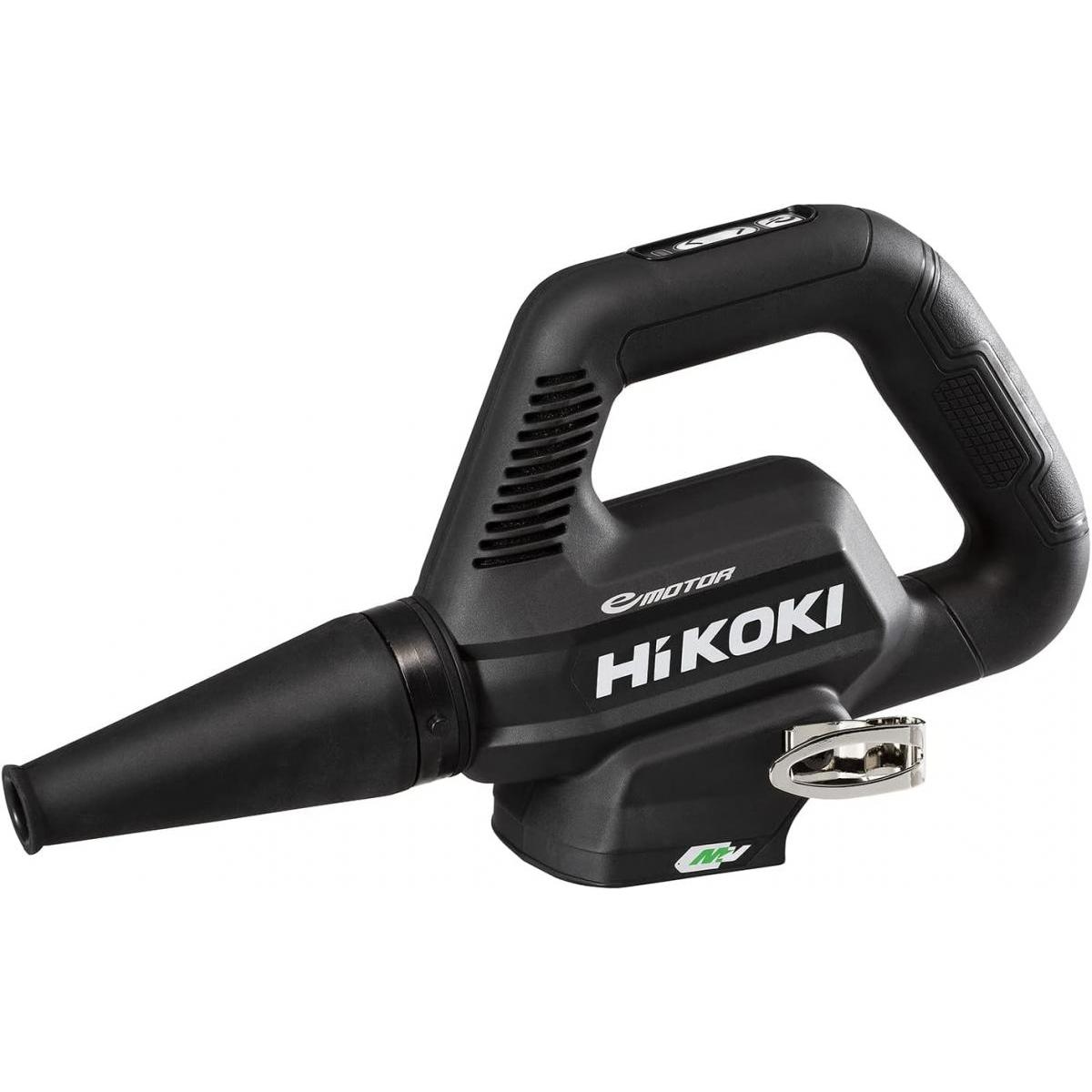 【在庫有・即納】HiKOKI 36V ブロワ RB36DB ストロングブラック バッテリー・充電器別売り 小型 軽量 低騒音 風量3段切替 RB36DB(NNB)｜ペット用品専門店HUG