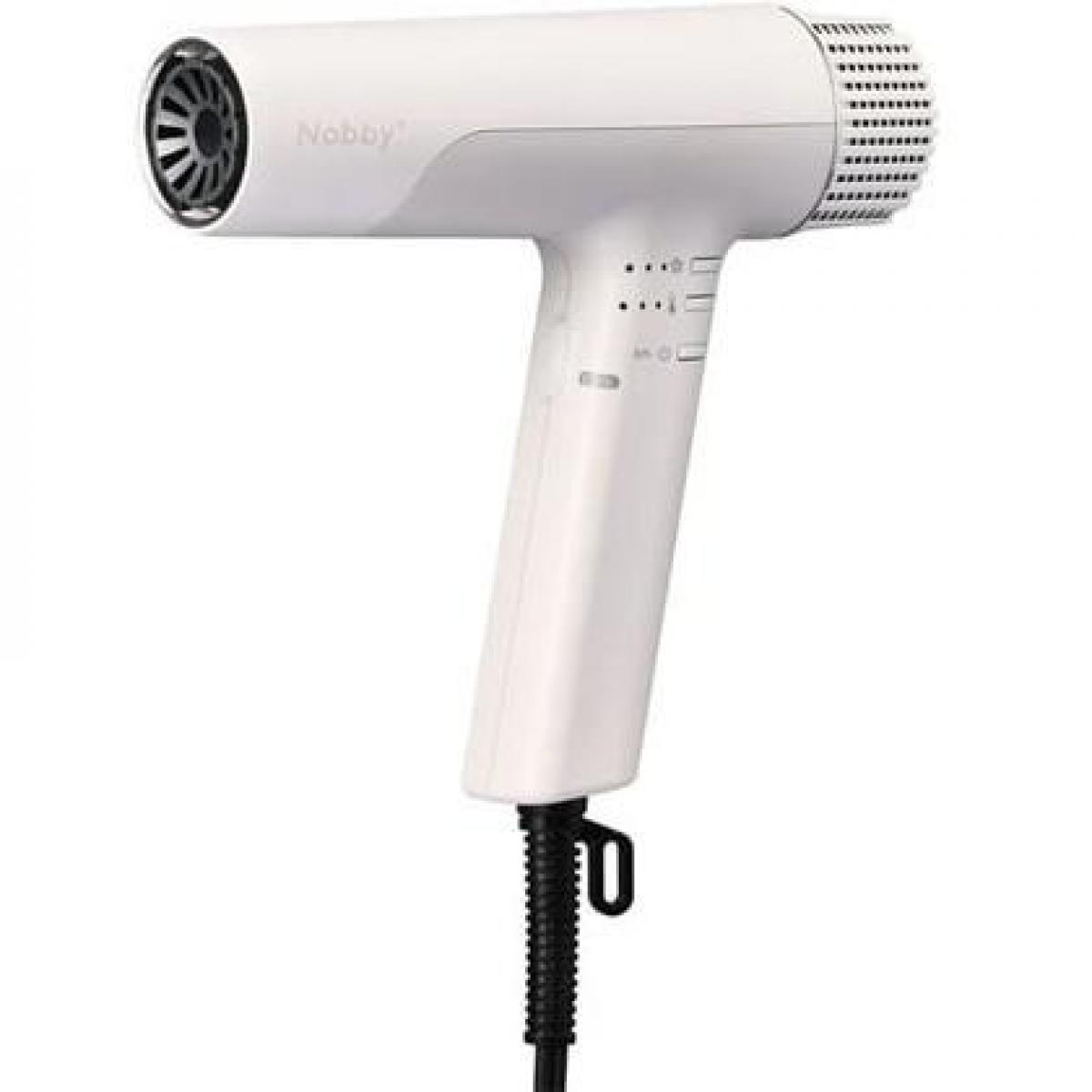 【在庫有・即納】TESCOM テスコム ND340B-W ホワイト ヘアドライヤー 大風量 速乾 軽量 プロテクトイオン Nobby＋