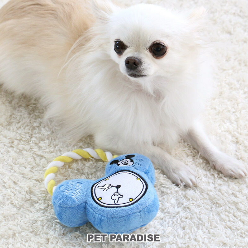 楽天市場 ディズニー ミッキー トースト ロープ おもちゃ おうちで遊ぼう おうち時間 犬 おもちゃ オモチャ ペットのおもちゃ ペットトイ 玩具 Toy 小型犬 かわいい おもしろ インスタ映え キャラクター ペットパラダイス