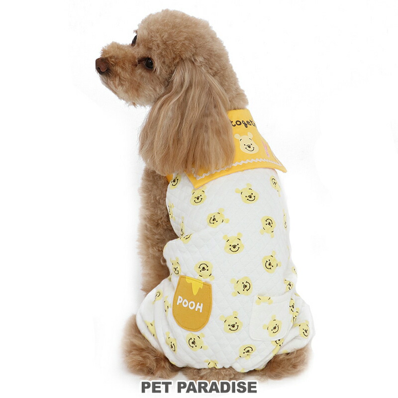 犬 服 ディズニー 休日限定 くまのプーさん キルト ロンパース 小型犬 セーラー おしゃれ かわいい ドッグウェア イヌ ドッグウエア ふんわり メール便可 ペットウエア