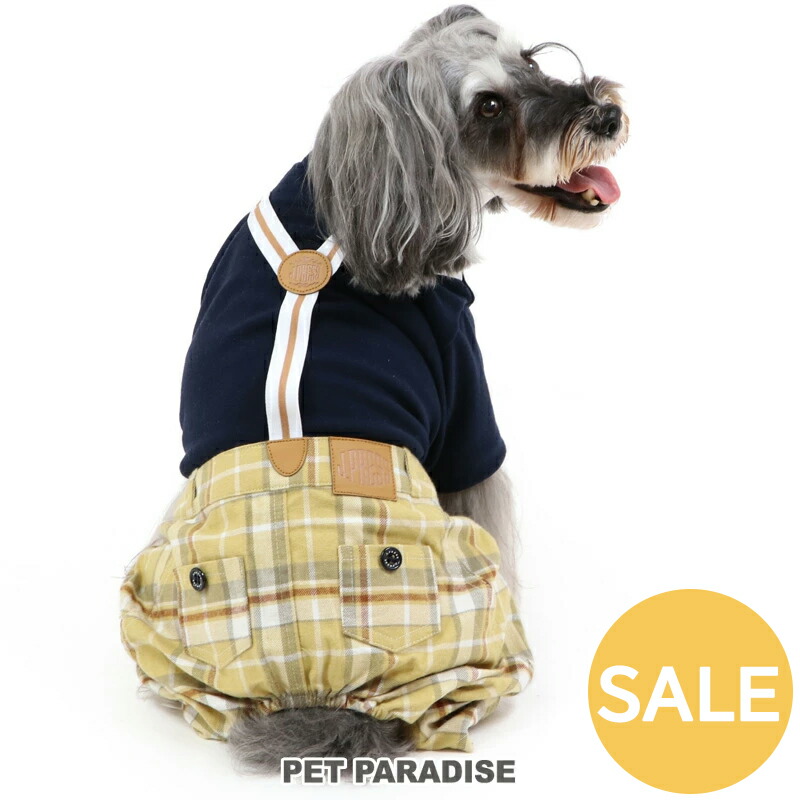 【880円OFF&最大2000円OFFｸｰﾎﾟﾝ】セール J.PRESS 犬 服 冬 パンツ つなぎ タータンチェック 小型犬 | アウトレット sale 【返品交換不可】秋冬 お出かけ お散歩 おしゃれ かわいい かっこいい ドッグウェア