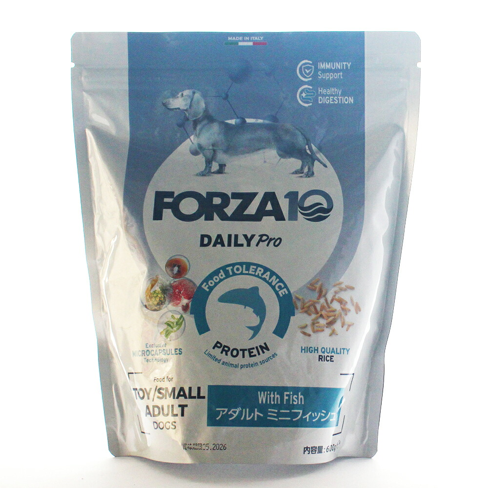 Daily Pro 成犬用 フィッシュ 小粒／中粒 低アレルギー グルテンフリー ドッグフード 皮膚 被毛ケア 7,200円