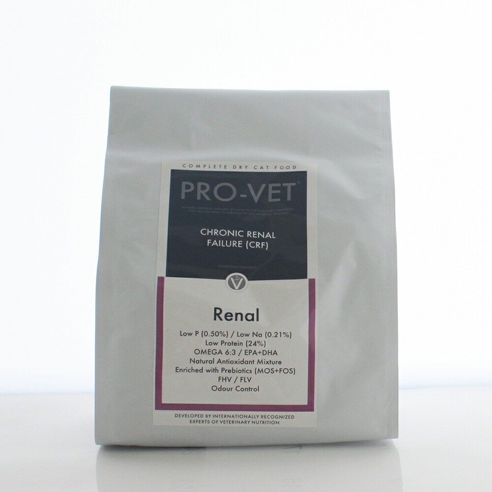 楽天市場】PRO-VET プロベット ストルバイト 尿石対応 3kg 猫用