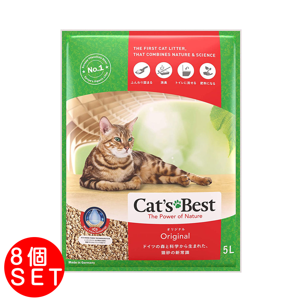 Amazon | 新東北化学工業 猫砂 フォーキャットオリジナル 8L