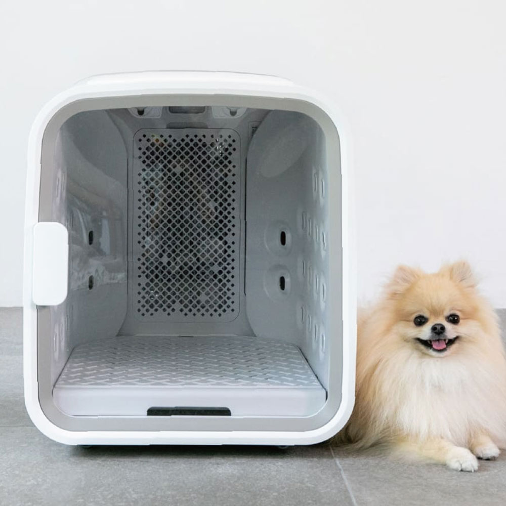 【楽天市場】ペット用 ドライヤー ボックス nello ペットドライルーム エアシャワー 1台3役 花粉や抜け毛を払い落とす 国産 犬 猫