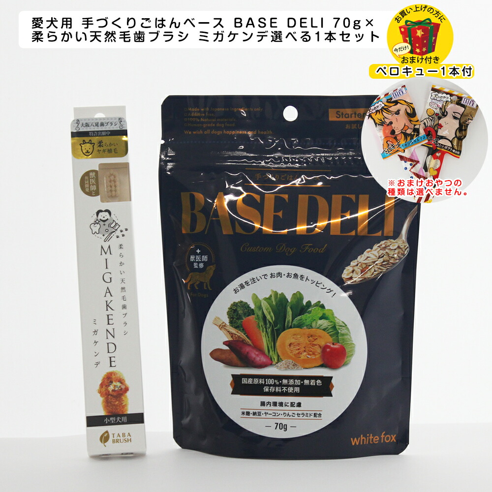 BASE DELI 手づくりごはんベース ドッグフード お試し(10g×3) 通販