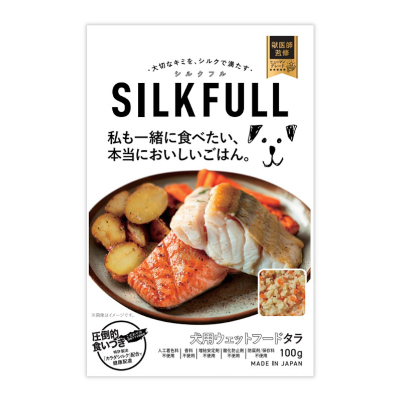 SILKFULL（シルクフル） 犬用ウェットフード タラ腎臓ケア 国産