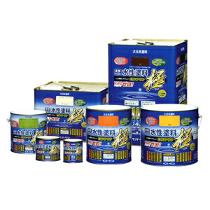 水性エコアクア7L こげ茶※代引き不可商品※
