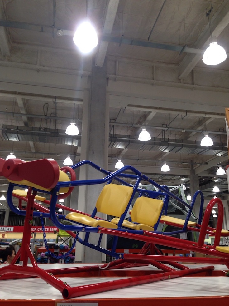 【楽天市場】【送料無料】【コストコ】ライフタイム 飛行機型 ダブルシーソー 最大定員：子供7人【組立式】日本語説明書付 LIFETIME