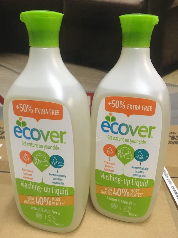 楽天市場 コストコ アウトレット 返品 Ecover エコベール 食器用洗剤 750ml 2本セット レモン アロエ Z Petshopスイート