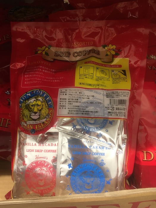 楽天市場 コストコ ライオンコーヒー ドリップアソート 30p バニラマカダミア バニラキャラメル Z Petshopスイート