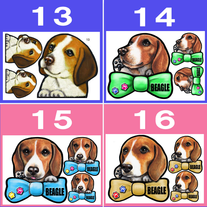 送料無料 新規購入 犬 ステッカー ビーグル グッズ 雑貨 シール 車に貼る 肉球 犬のステッカー 車お中元 ドッグ 車ステッカー 車用 かわいい ギフト 可愛い オーダー カーステッカー 犬ステッカー