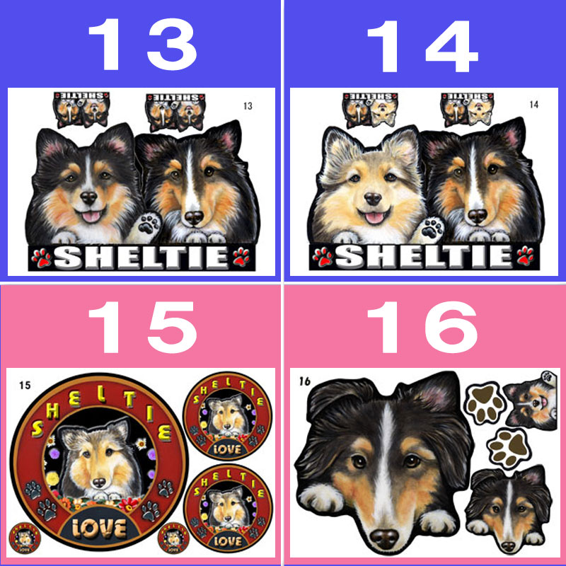 楽天市場 1000円ポッキリ 送料無料 犬 ステッカー シェッドランドシープ グッズ 雑貨 シール 車に貼る 犬 ステッカー 肉球 犬のステッカー カーステッカー シェルティ グッズ 雑貨 オーダー かわいい 車ステッカー カー 可愛い ドッグ 犬ステッカー 車 ハロウィン