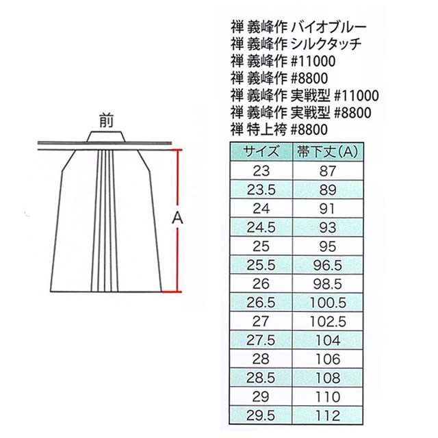 公式ショップ】 剣道 禅 特上袴 8800番 28号 正藍染 qdtek.vn