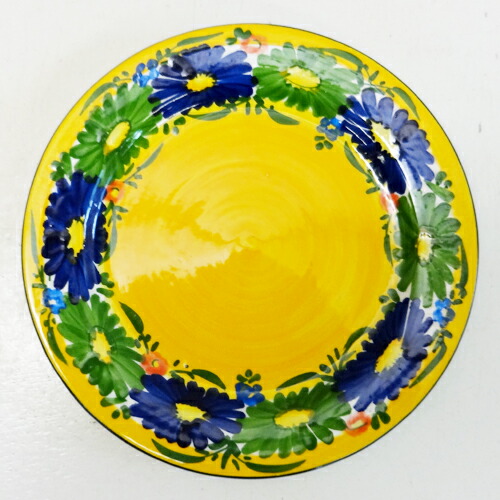 楽天市場】□スペイン陶器□グラナダ絵皿1T Φ26cm : ペットエコ