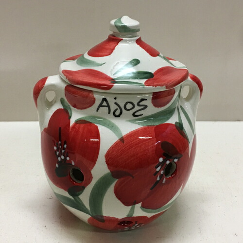 楽天市場】□スペイン陶器□【送料無料】ハエンじゃがいも保存用壺型