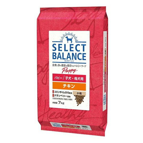 ◇ベッツ・チョイス・ジャパン セレクトバランス パピー チキン 小粒 子犬・母犬用 7kg | 子犬 ドッグフード 幼犬 セレクトバランス パピー チキン ペットフード 小型犬 総合栄養食 ドライフード 鶏肉 無添加 健康 フード サポート 衛生管理 栄養 バランス オメガ3|ペットフォレスト 店