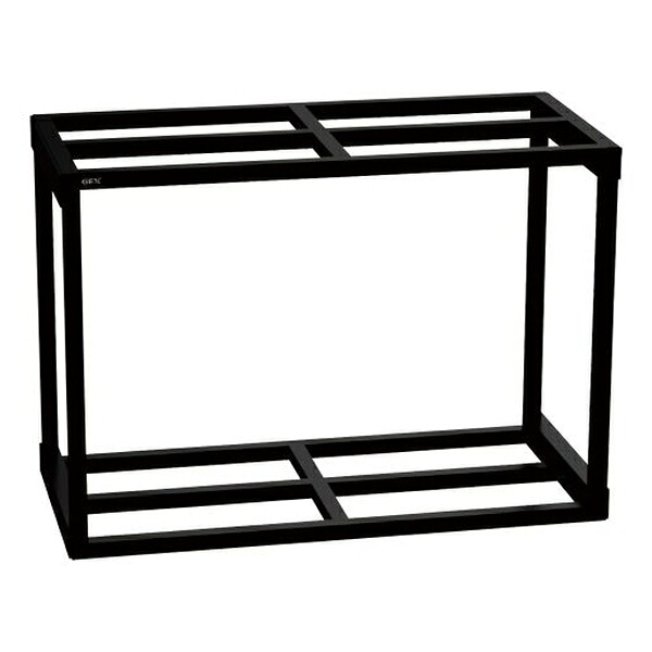 ◇ジェックス アクアラックスチール900BK | アクアリウム 水槽台 スチール製 アクアラックス ブラック ペット用品 観賞魚用水槽 GEX 簡単組立 耐荷重 水槽関連用品 2段式 水槽設置 水槽キャビネット 室内飼育 アクアリウム台 シンプルデザイン 観賞魚ケージ 魚飼育水槽
