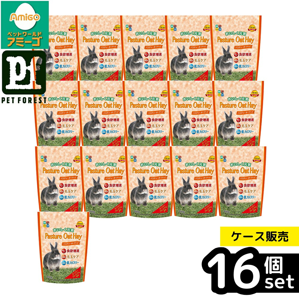 【箱売り 16個仕掛ける】◇御機嫌愛玩動物 パスチャーオーツヘイ 400g うさぎ 馬糧 | 御機嫌愛玩動物 オーツヘイ 馬糧 思わしい馬糧 うさぎ 実験材料 チンチラ 小毛の荒物 食欲不活化 食べる馬糧 低キロカロリー 衣料繊維質栄養物 オーストラリア連邦産 百貨店割り増し金 馬糧フィーダー 気取らない食 食い道楽
