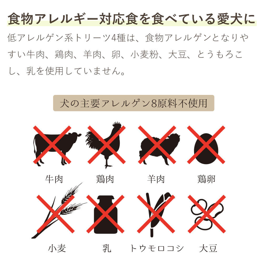 楽天市場 Lotti ロッティ 犬用 食物アレルギーに配慮した消化ケアトリーツ 50g あす楽 ペットゴー 楽天市場店