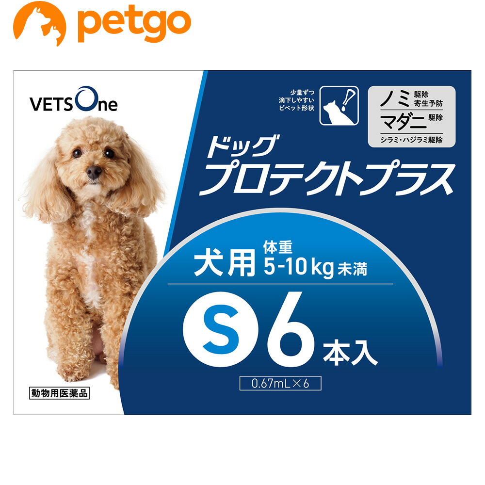 楽天市場 動物用医薬品 フロントラインプラス 犬用 S 5 10kg未満 6本入 フロントラインプラス 本間アニマルメディカルサプライ