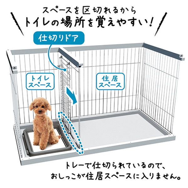 犬用ケージ トイレのしつけが出来る ドッグルームサークル ゲージ ホワイト 白 レギュラー 室内 金属 木製 別 仕切り ペティオ Petio Prescriptionpillsonline Is