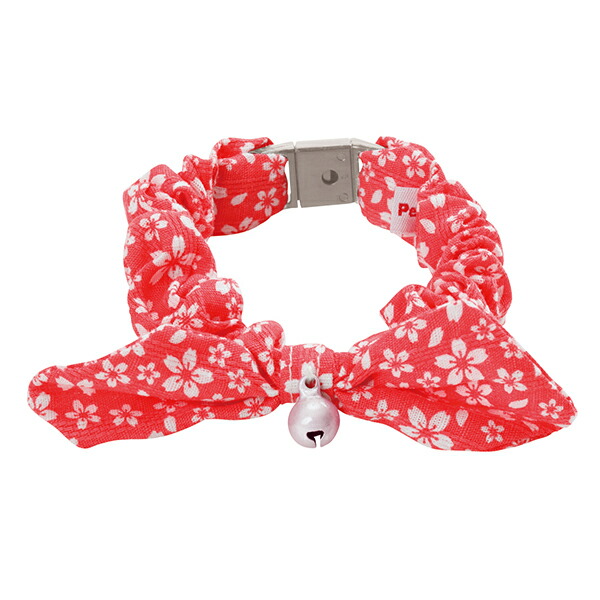 シュシュ首輪(野いちご柄) Ｎｏ．85-580 シュシュ首輪(野いちご柄) No．85-580