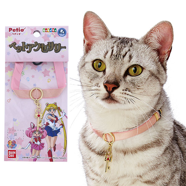 楽天市場 ペティオ 美少女戦士セーラームーン Sailor Moon ペットアクセサリー 時空の鍵 超小型犬 小型犬 猫兼用 チョーカー イヌ ネコ 日本製 キャラペティ Petio Petio Online Shop 楽天市場店