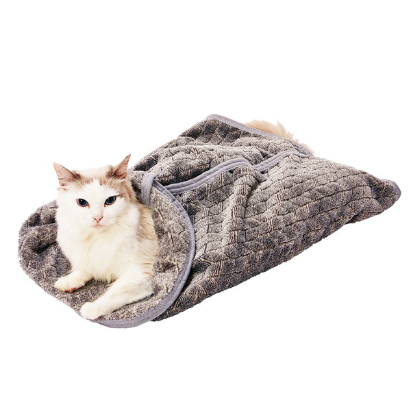 楽天市場 ペティオ 猫用毛布 Necoco ネココ あったかもぐり込みブランケット 全年齢 全猫種 短毛 長毛 毛布 秋冬春用 Petio Petio Online Shop 楽天市場店