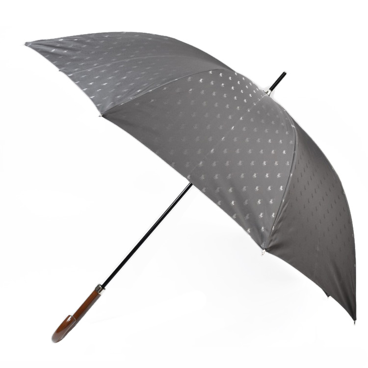 ラルフローレン 傘 長傘 雨傘 メンズ Ralph Lauren ロゴデザイン 65cm グレー ブランド 軽量 父の日 男性 紳士 20代 30代 40代 50代 60代 プレゼント ギフト おしゃれ|プチショコラ