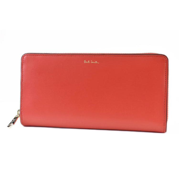 極点スミス 長紙入れ 紙入れ ラウンドファスナ― レディース ブランド名 Paul Smith スワール 外辺部 コラル 専用箱付 成人女性 成人女性 本革 さいふ サイフ お紙入れ 革 60代 50代 40代 30代 20代 使い分かりやすい 差し上げ物 差し上げ物 一般受け ご機嫌ブランド名 BPW385