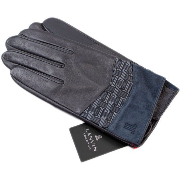 楽天市場】ランバン オン ブルー 手袋 メンズ ブランド LANVIN en Bleu