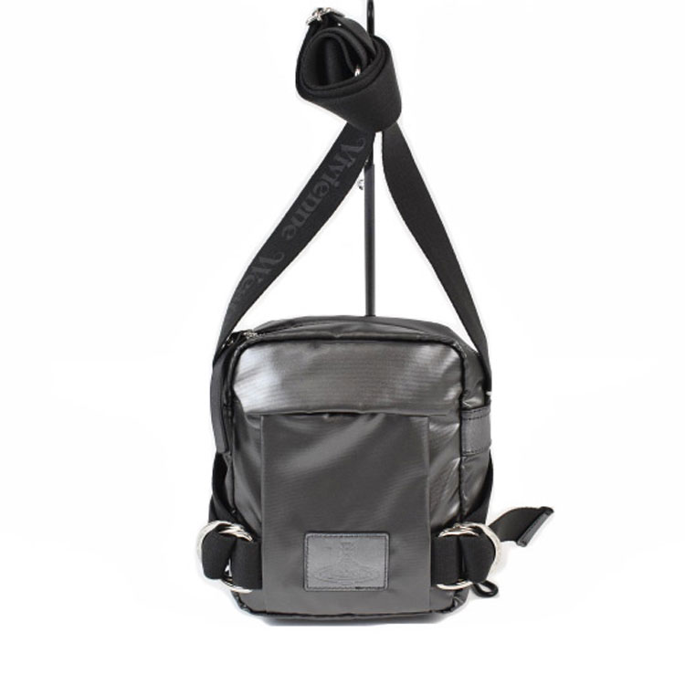 VIVIENNE WESTWOOD メタリックレザーショルダーバッグ Vivienne Westwood ヴィヴィアン ウエストウッド ショルダー