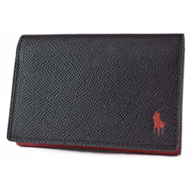 Polo Ralph Lauren 名刺入れ 黒 赤 楽天市場】ポロ ラルフローレン カードケース 名刺入れ メンズ