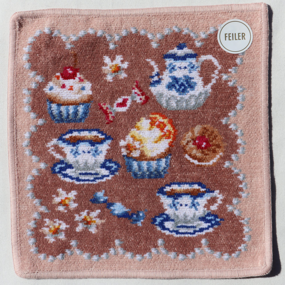 FEILER　フェイラー　ハンカチ　SWEET PEACH　新品　未使用 feiler ハンカチ 「別注」「FEILER」PEACH レディース