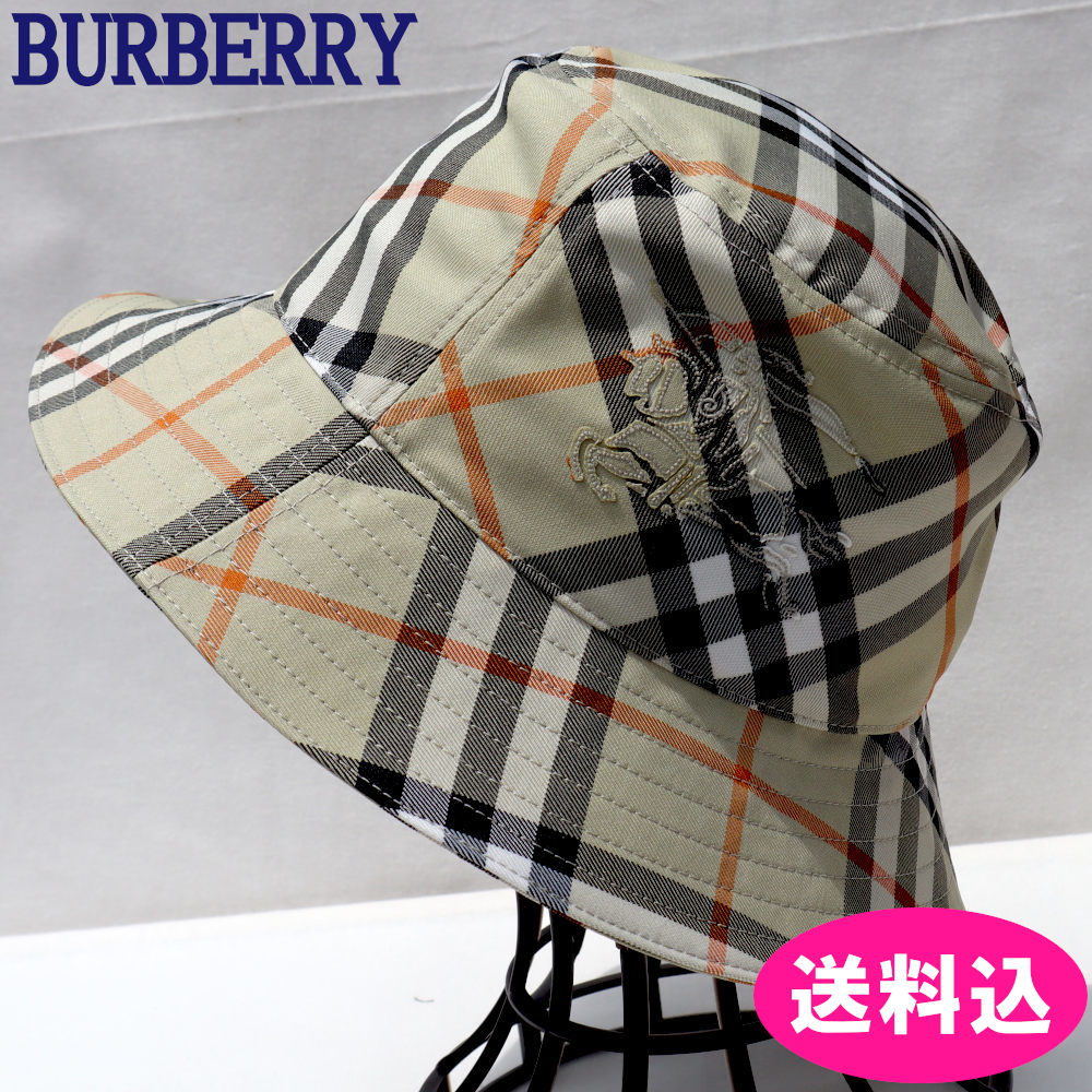 Burberry チェック柄 ハット Lサイズ 楽天市場】バーバリー BURBERRY バケットハット チェック柄 帽子