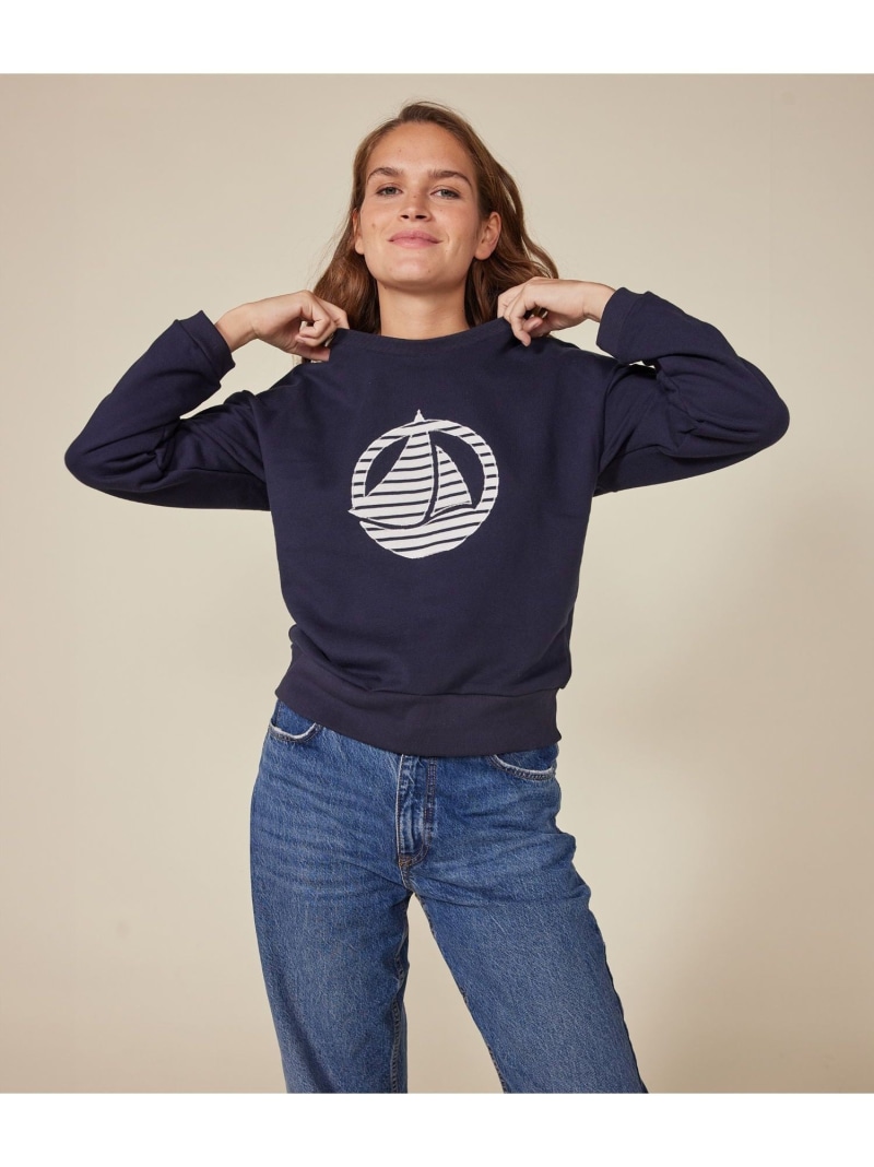 楽天市場】【SALE／40%OFF】プリントスウェットプルオーバー PETIT