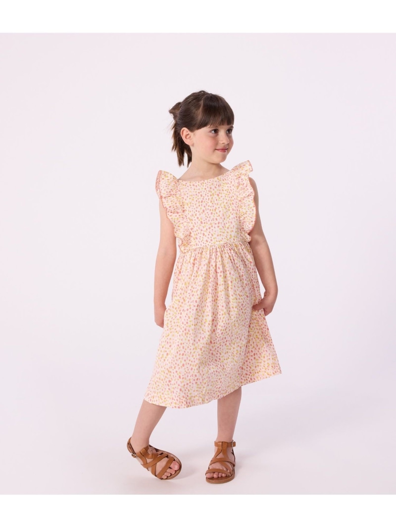 刷り上げる衣装 PETIT BATEAU プチバトー 衣装・お召しもの 衣装【貨物輸送無料】[ Fashion] ワンピース-キッズファッション
