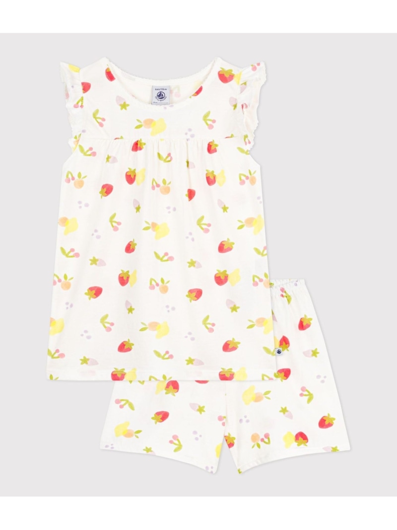 フルーツプリントパジャマ PETIT BATEAU プチバトー インナー・ルームウェア パジャマ【送料無料】[ Fashion]