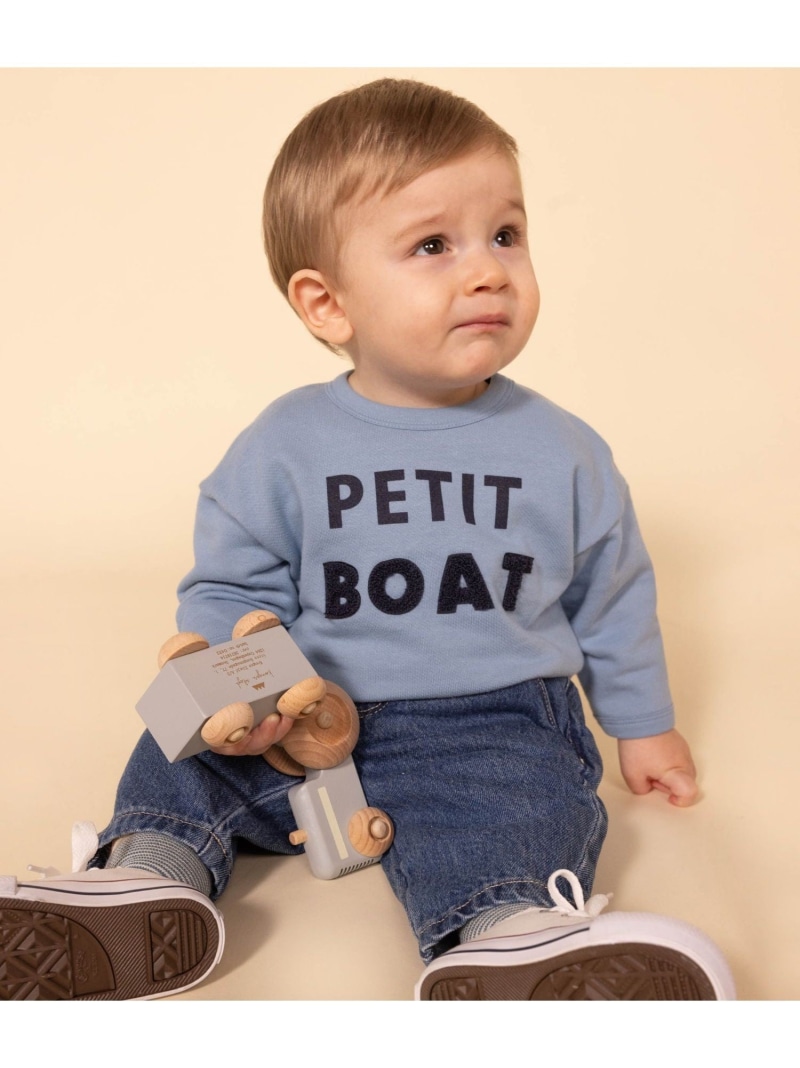 【楽天市場】【SALE／20OFF】プリントスウェットプルオーバー PETIT BATEAU プチバトー トップス スウェット・トレーナー