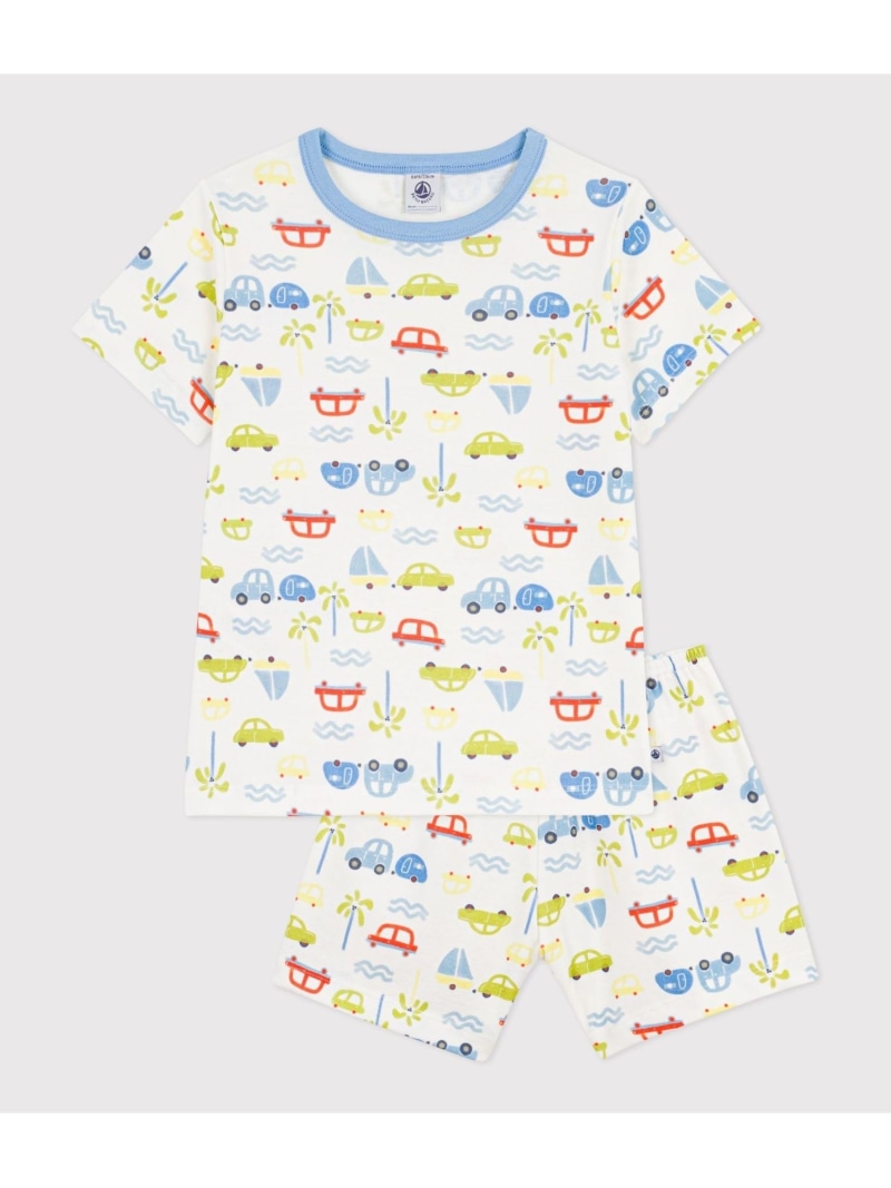 プリント半袖パジャマ PETIT BATEAU プチバトー インナー・ルームウェア パジャマ【送料無料】[ Fashion] 4,598円
