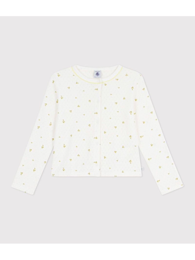 針抜き刷り上げるジレー PETIT BATEAU プチバトー トップス ジレー【貨物輸送無料】[ Fashion]