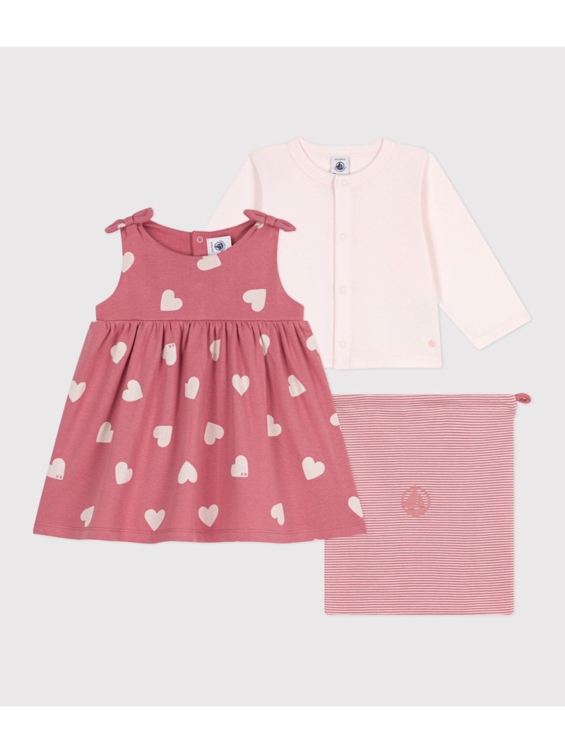 【SALE／20%OFF】もの言う花2点仕掛ける PETIT BATEAU プチバトー 衣装・お召しもの 衣装【RBA_E】【貨物輸送無料】[ Fashion] キッズファッション-ワンピース