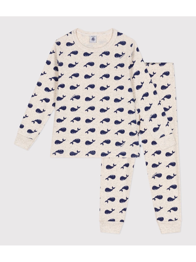 楽天市場】【SALE／10%OFF】スウェット長袖パジャマ PETIT BATEAU