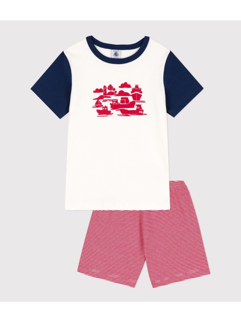 楽天市場】長袖パジャマ(マント+アイマスク付き) PETIT BATEAU