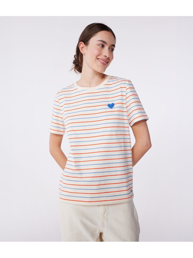 楽天市場】(W)ワイドフィットボーダーTシャツ PETIT BATEAU